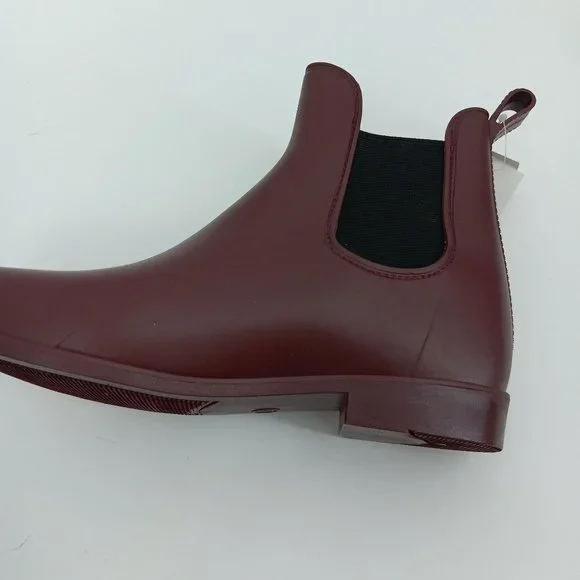 A NEW DAY BURGUNDY CHELSEA WATERPROOF BOOTS SIZE 7 - Picture 13 of 13